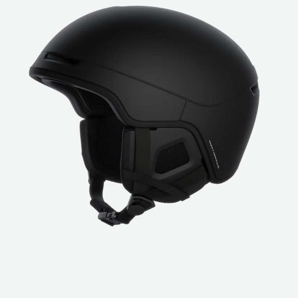 Black Ski Helmet